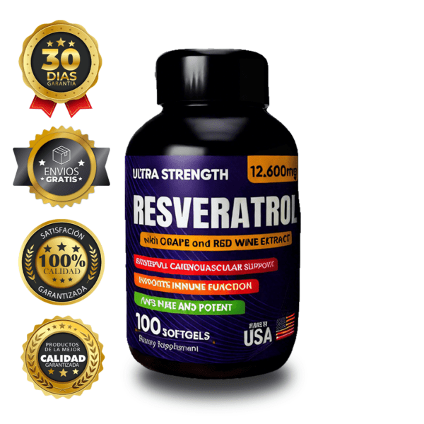 RESVERATROL® Ultra - Defensa Natural contra el Envejecimiento - Imagen 2